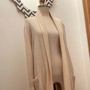 Full-length Robe, 100% Cashmere, Size Medium